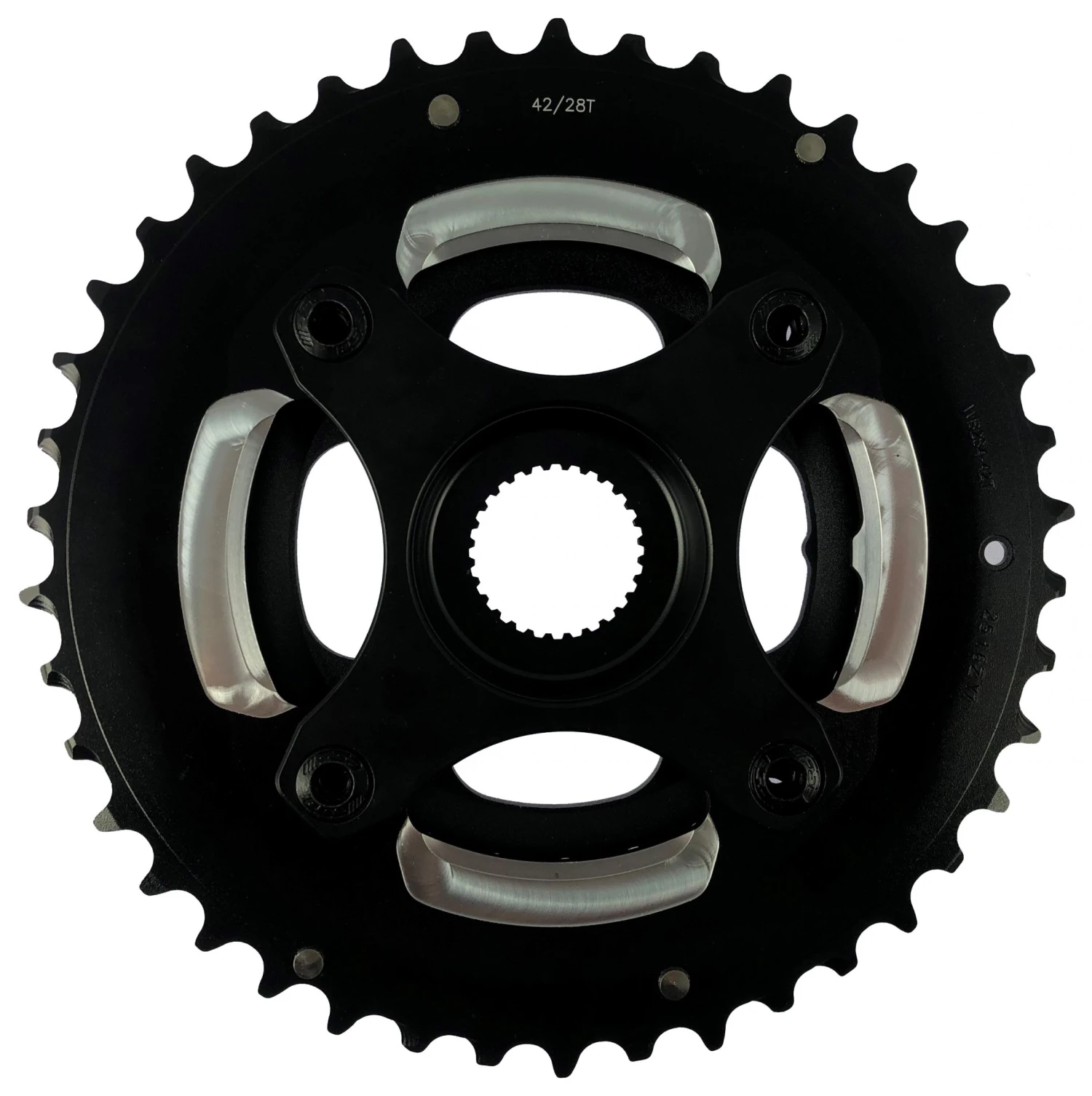 Giant - Double Plateau 42 / 28 Dents Avec Spider Pour Quick E+ 4 Giant - Double Plateau 42 / 28 Dents Avec Spider Pour Quick E+ – Image 2